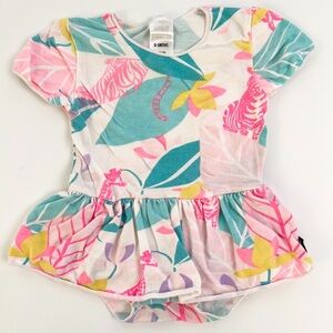 Bonds Kids Casual Dress - Pink, Teal, Yellow